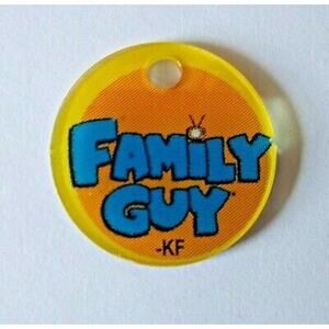 Family Guy Pinball Keychain Original Plastic Promo Game Collectible Cartoon Show